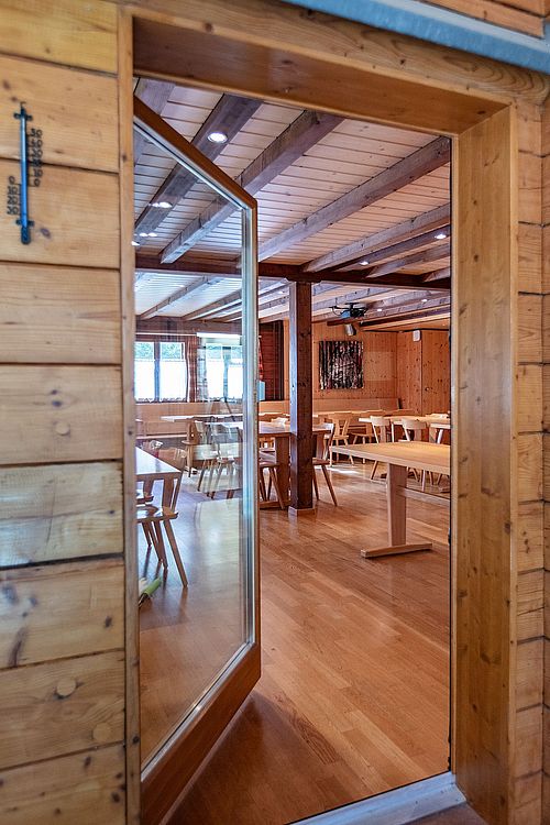 Blick ins Erdgeschoss