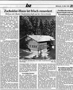 Basellandschaftliche Zeitung vom 19. Mai 1999